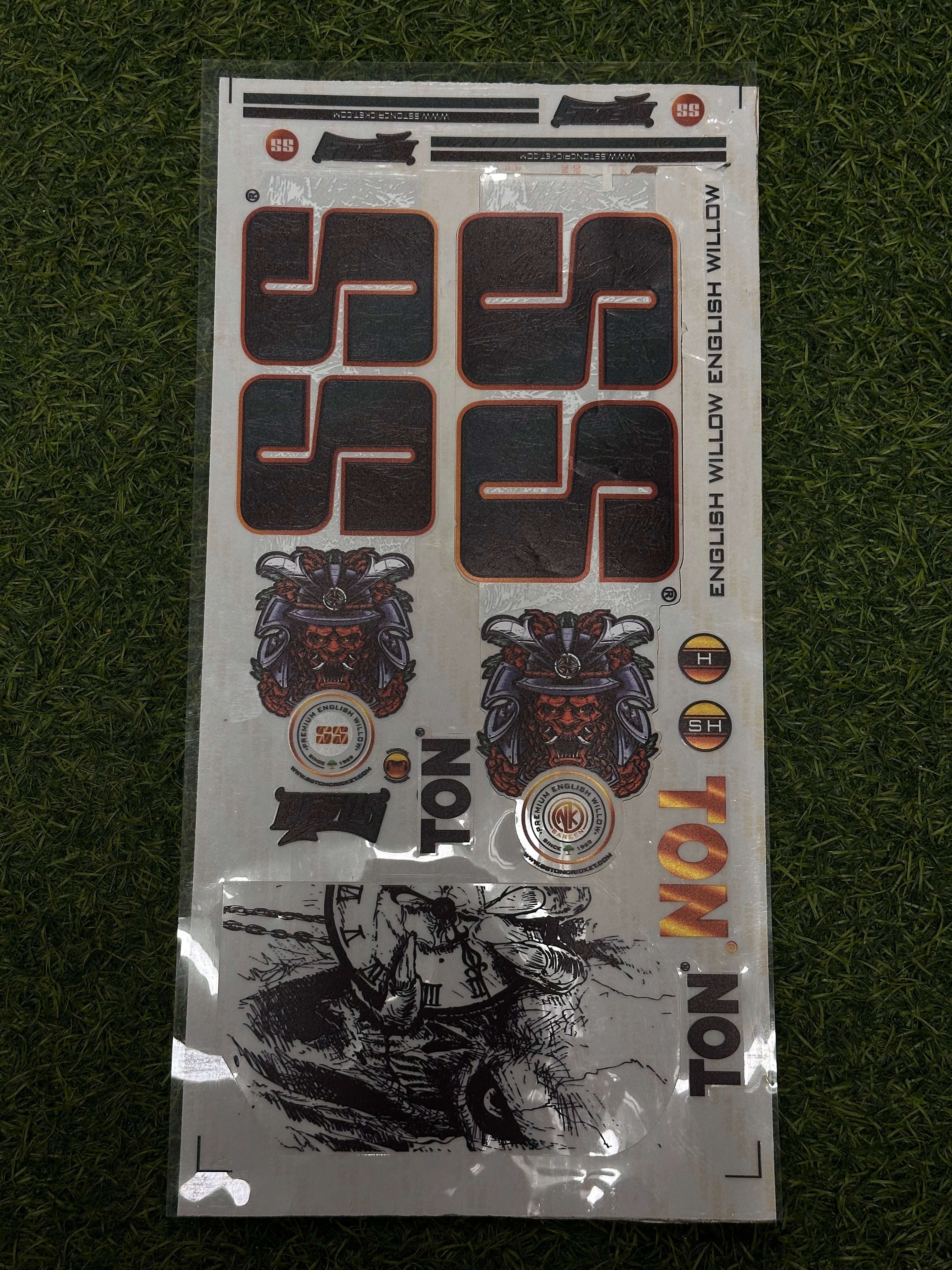 SS DEVILS GREEN REFURBISHED BAT STICKER