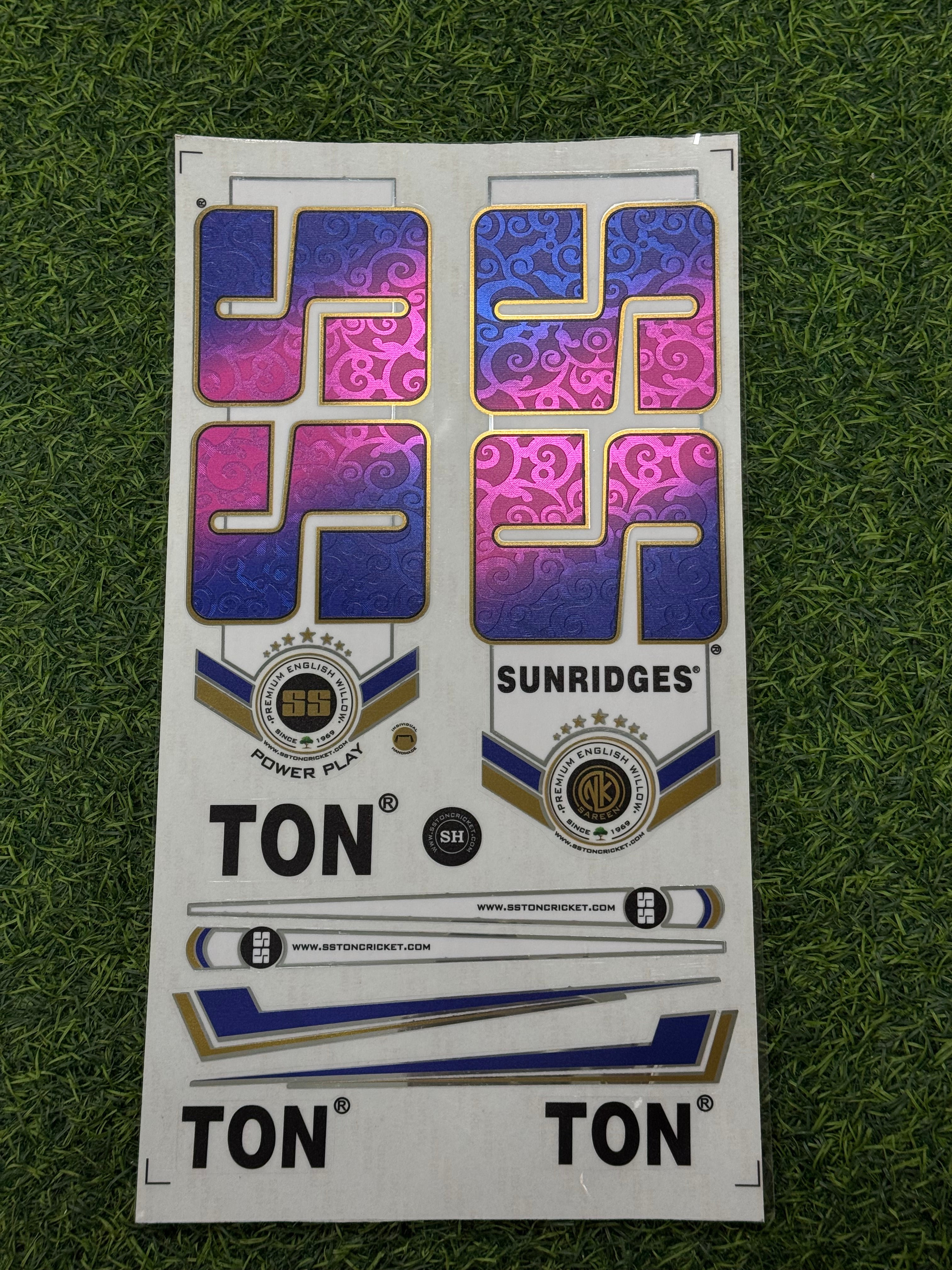 SS POWER PLAY REFURBISHED BAT STICKER