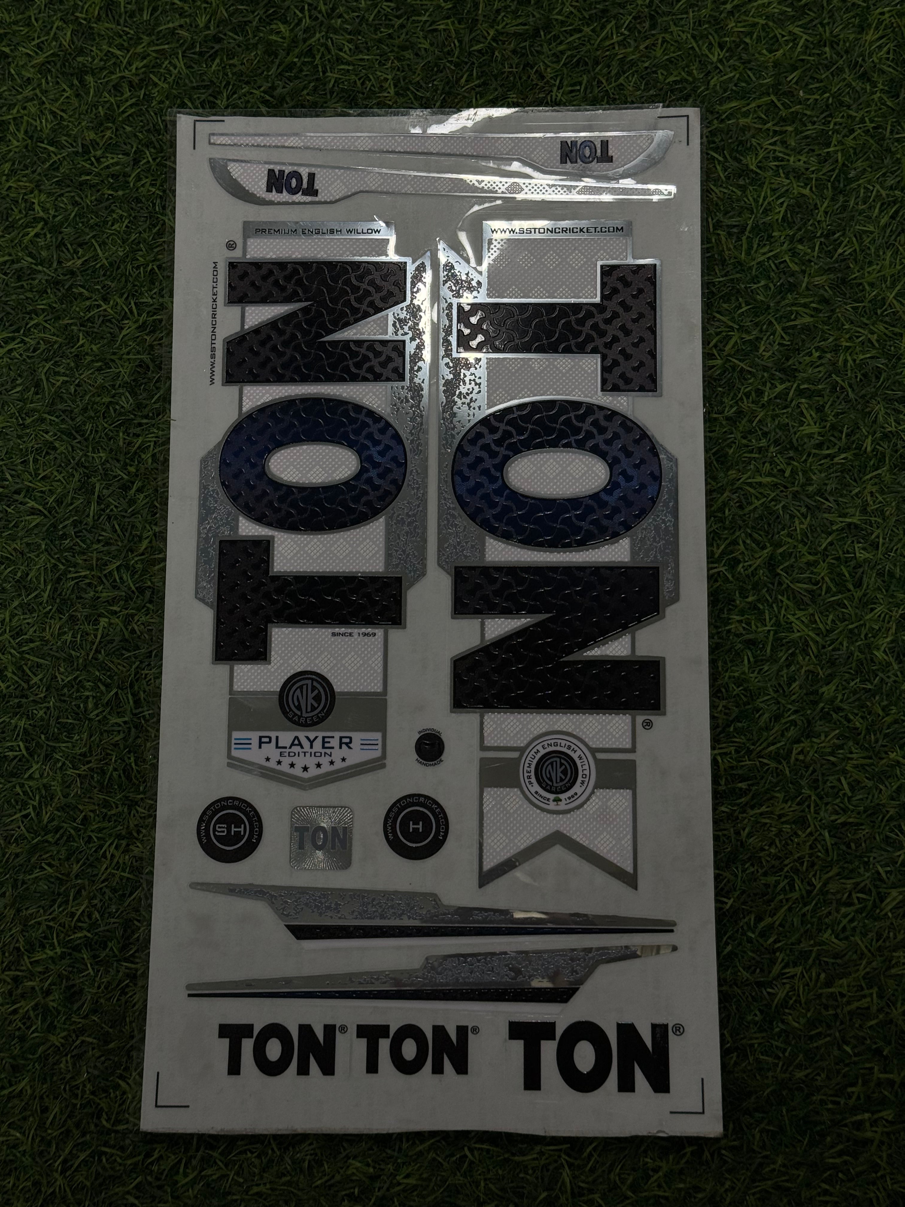 SS TON PLAYERS EDITION REFURBISHED BAT STICKER