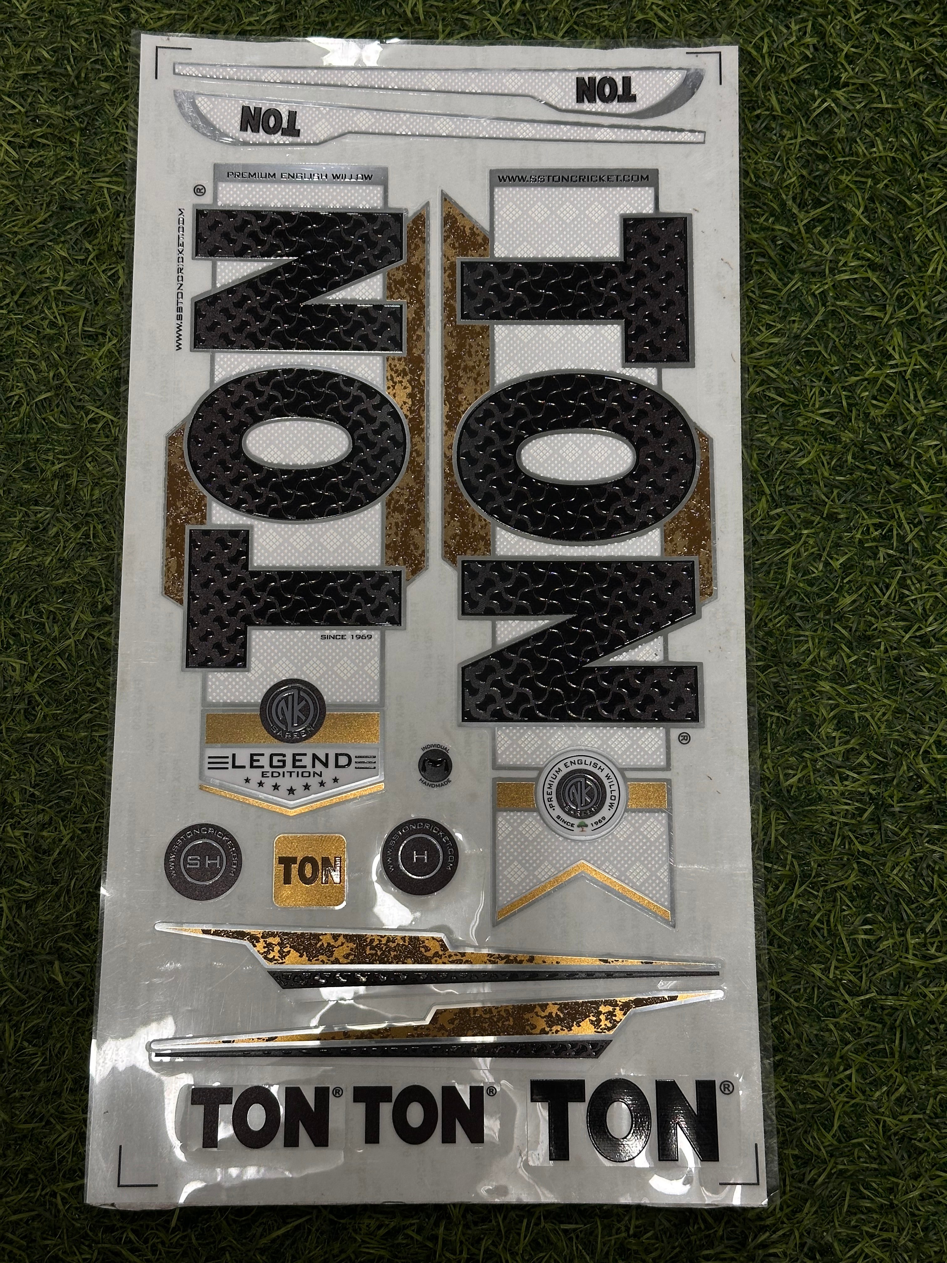 SS TON LEGEND EDITION REFURBISHED BAT STICKER
