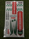 GRAY NICOLLS MAAX GREEN REFURBISHED BAT STICKER