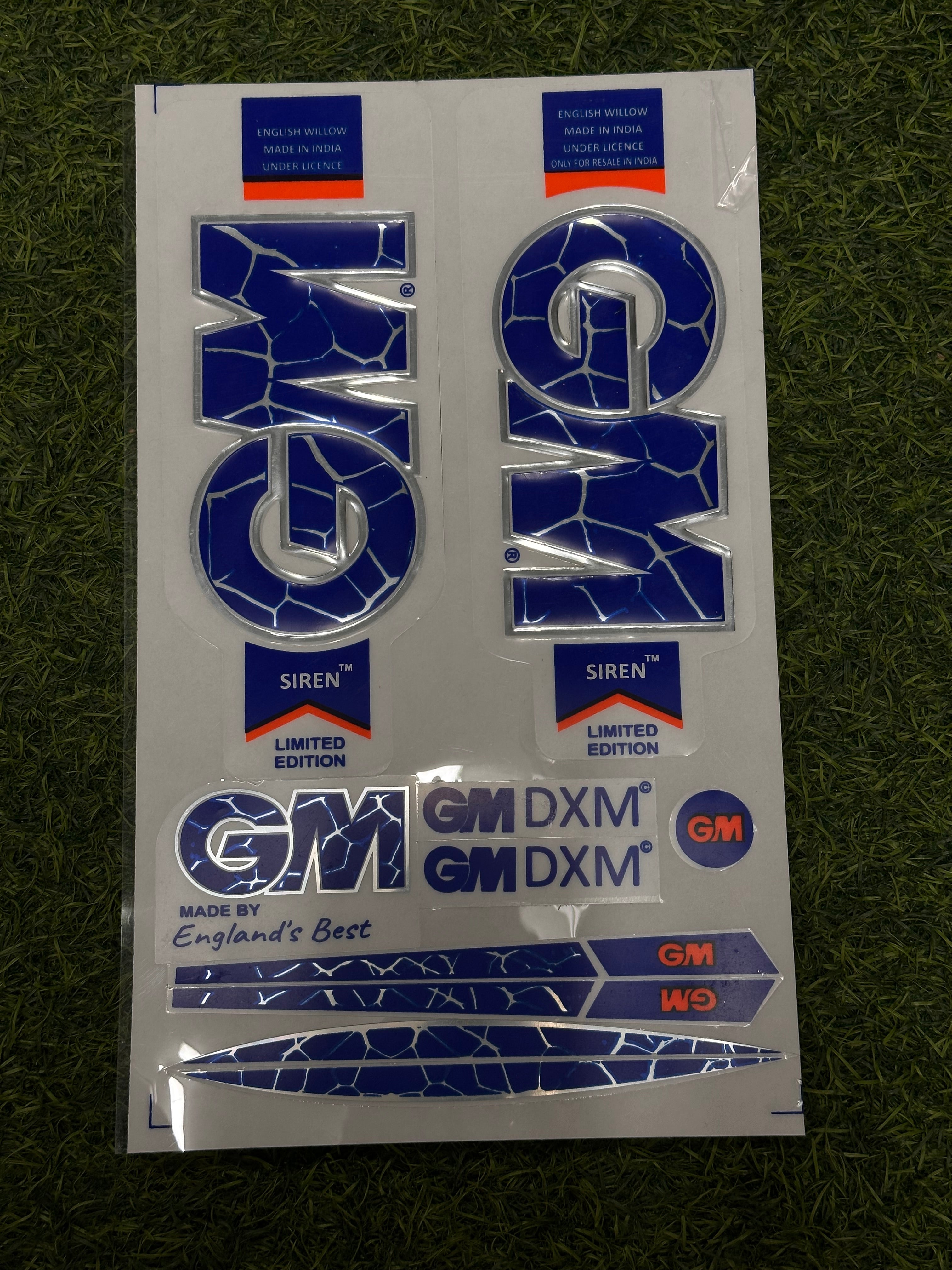 GM SIREN REFURBISHED BAT STICKER