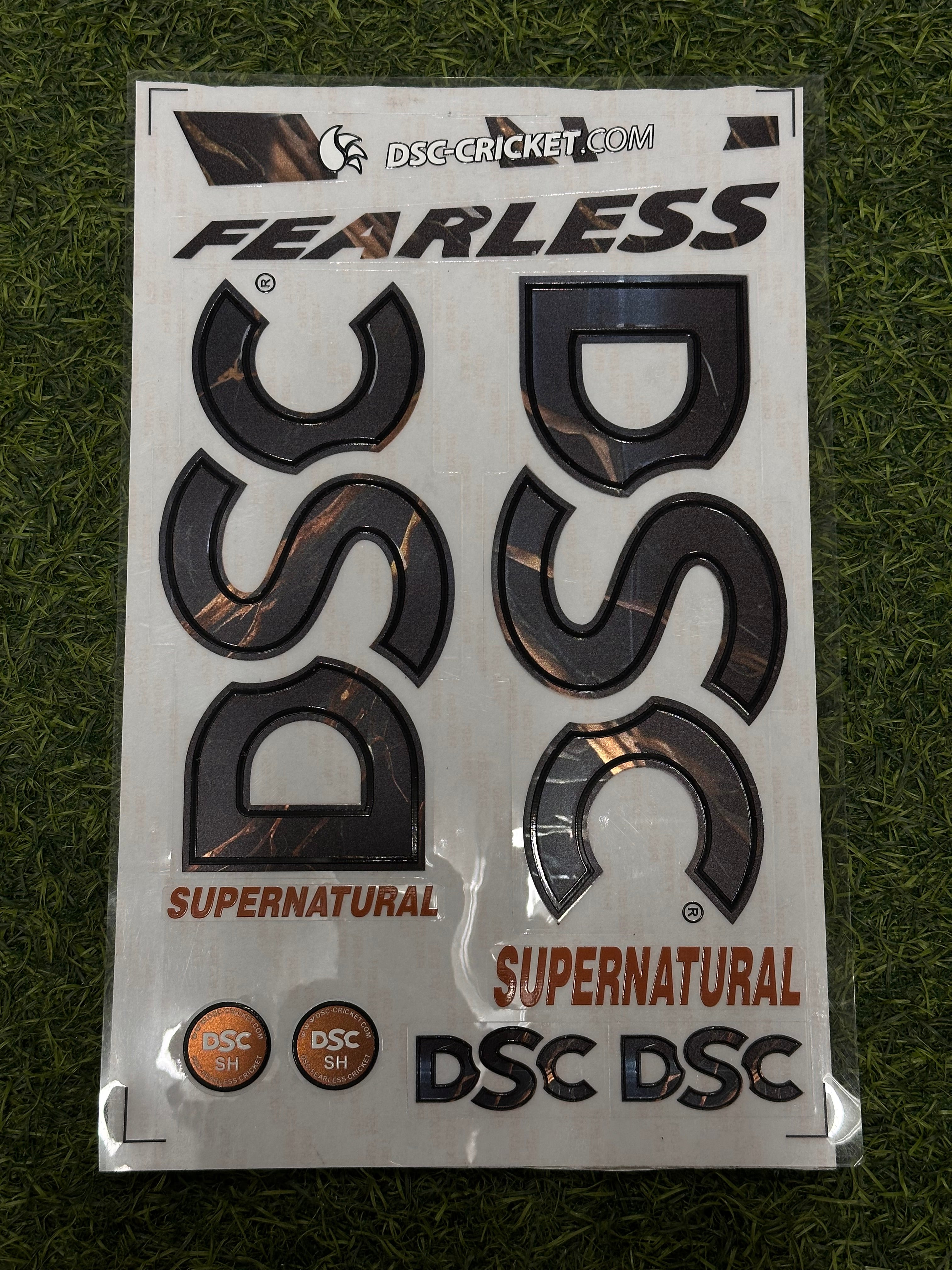 DSC SUPERNATURAL REFURBISHED BAT STICKERS