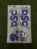 DSC CONDOR WINGER BLUE REFURBISHED BAT STICKER