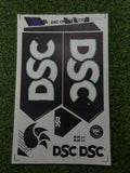 DSC BLAK 300 REFURBISHED BAT STICKER
