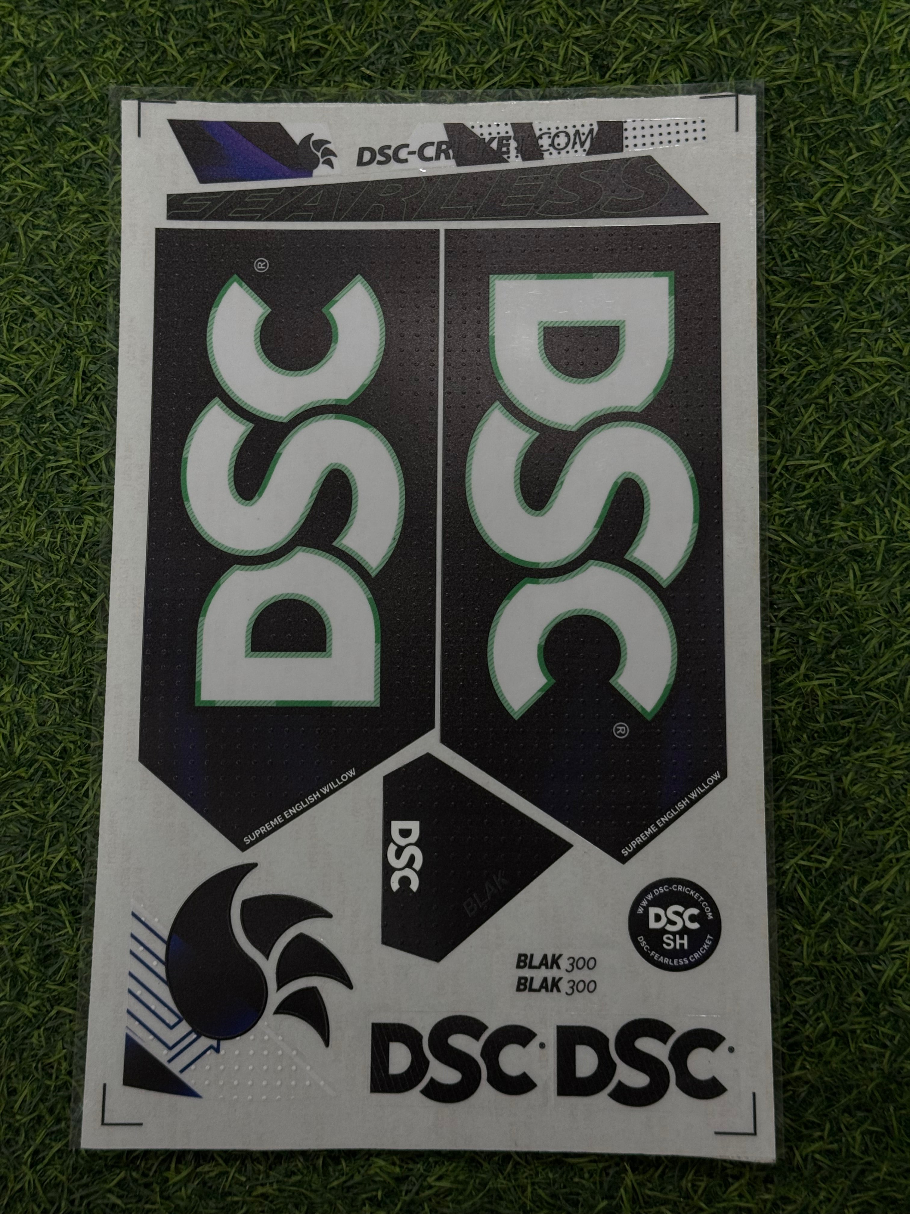 DSC BLAK 300 REFURBISHED BAT STICKER