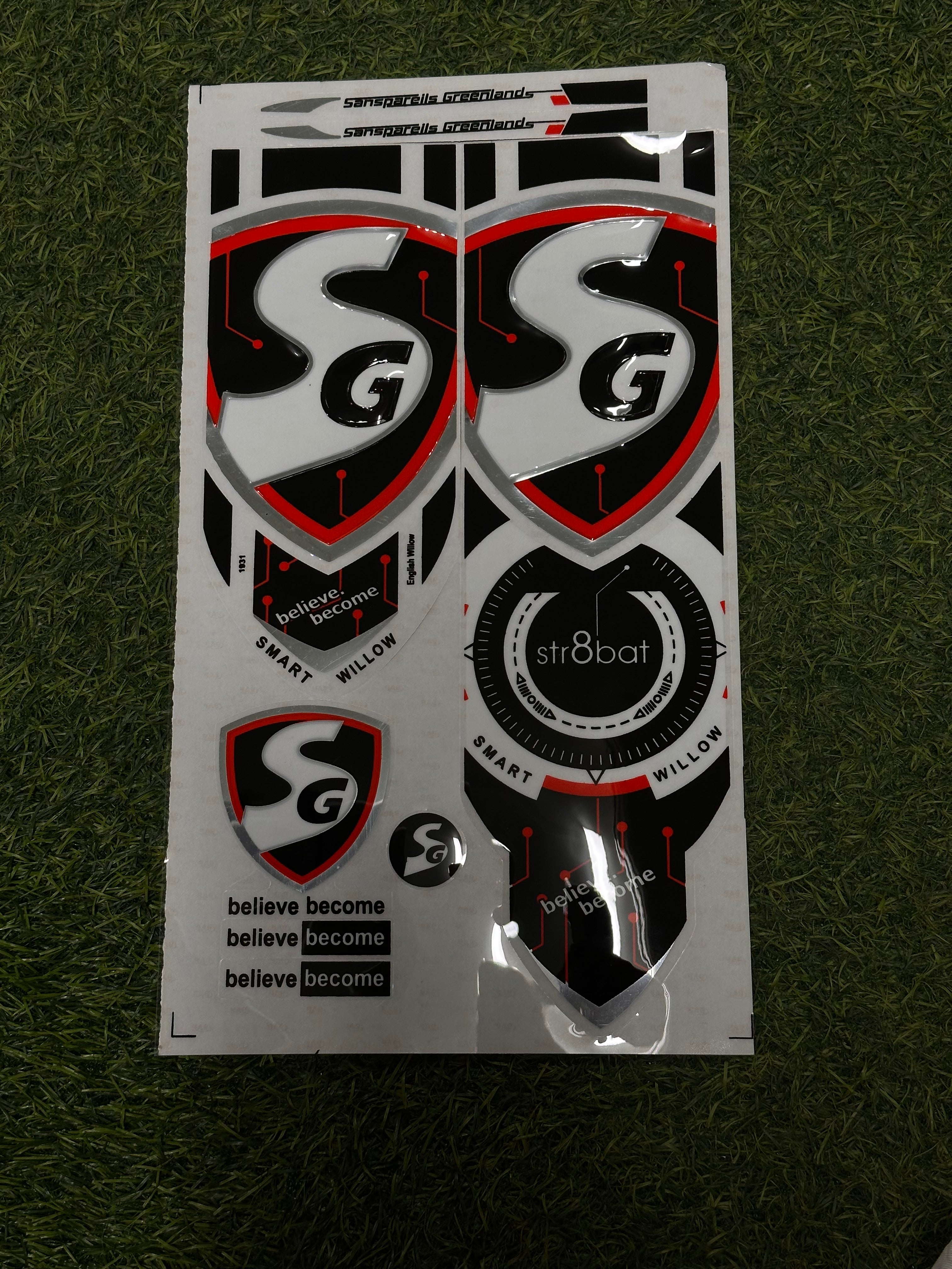 SG SMART WILLOW REFURBISHED BAT STICKER