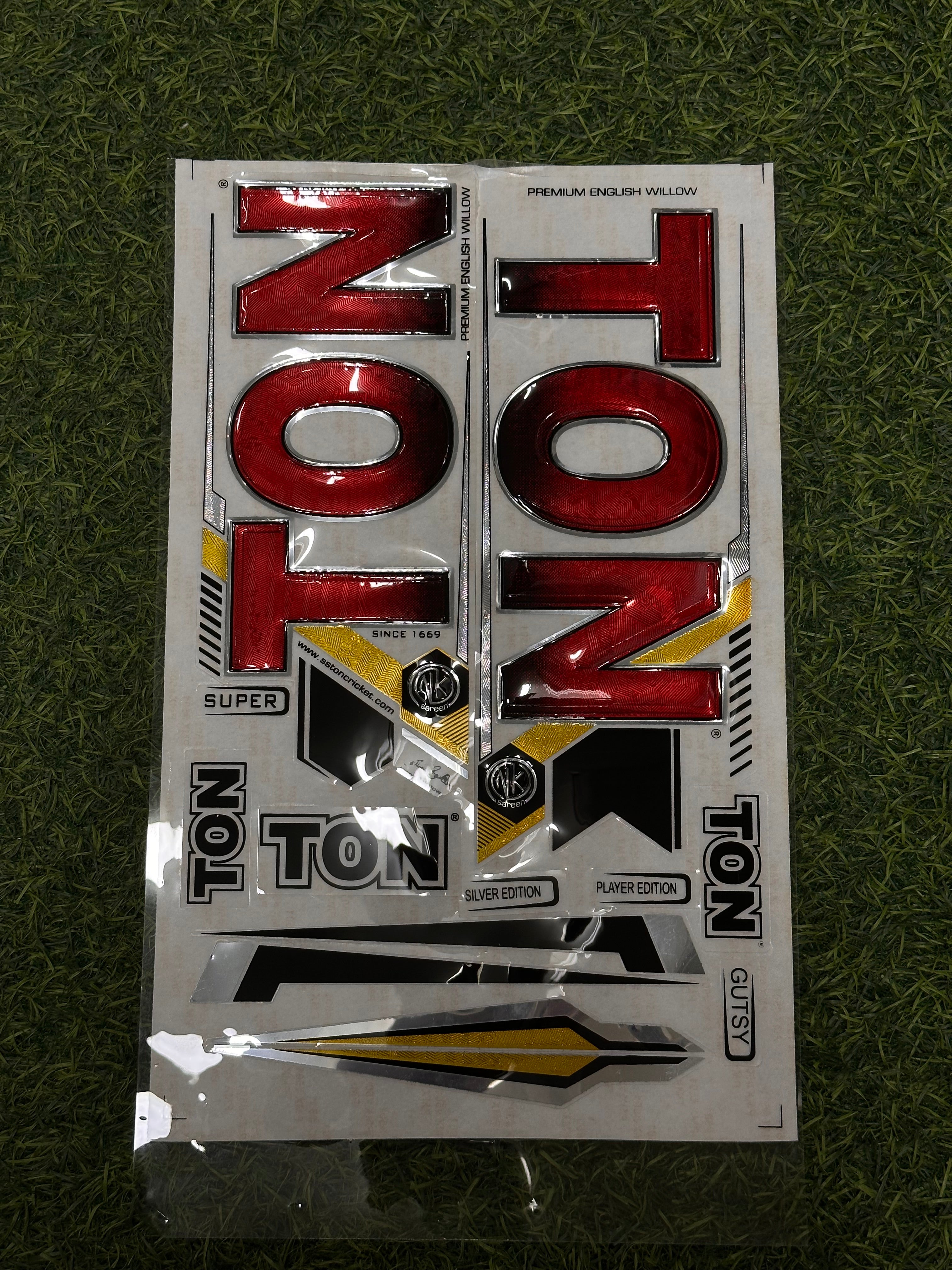 SS TON SUPER REFURBISHED BAT STICKERS