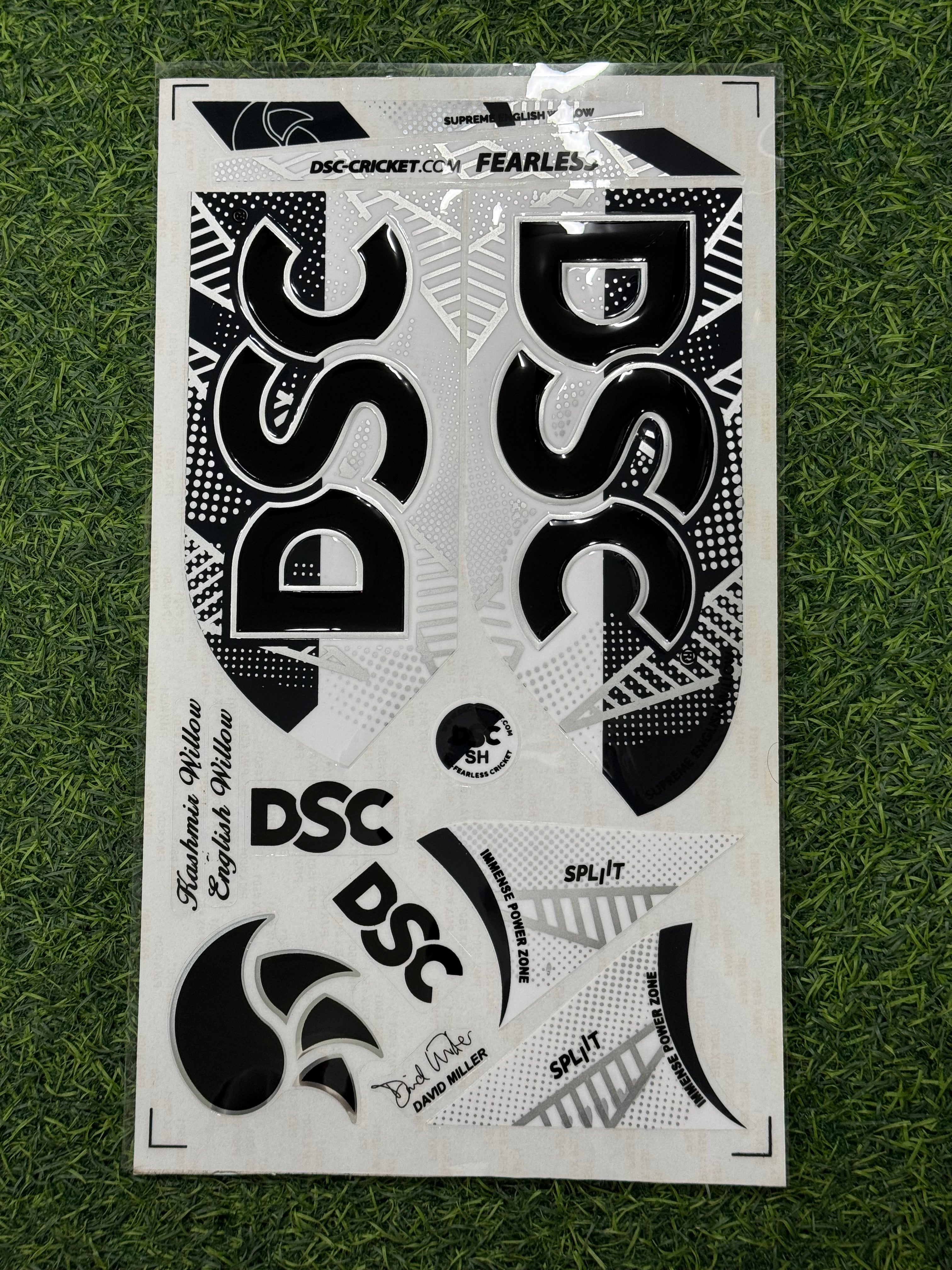 DSC SPLIT REFURBISHED BAT STICKER